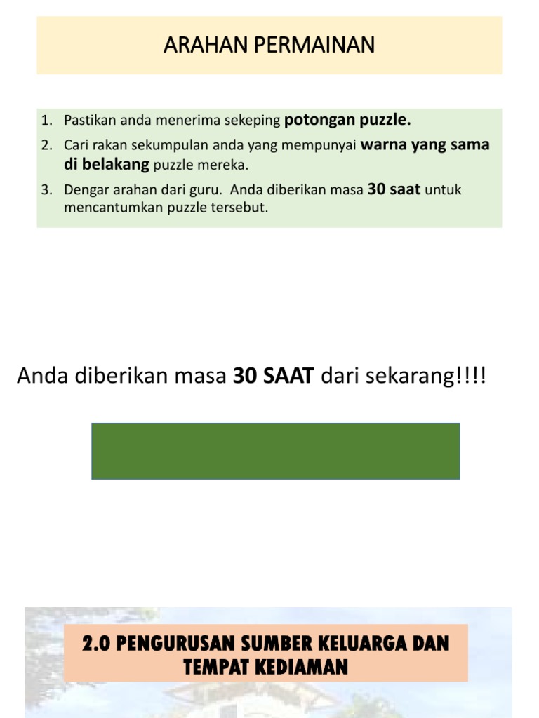 2 4 Pengurusan Tempat Kediaman Part 2 Ruang Fungsi Faktor Keselesaan Tempat Kediaman Youtube