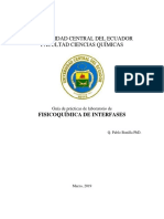 Guía de Prácticas de Fisicoquimica de Interfases y Alimentos 2019