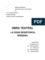 Obra Teatral La Gran Resistencia Indígena