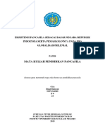 Eksistensi Pancasila Sebagai Dasar Negar