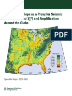 Topographic Slope as a Proxy for Seismic Site-Conditions (VS 30) and Amplification Around the Globe