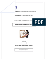 A-3. Interpretar Plano Electrico