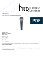 DJ Shopping Center Shure - SM58 LCE