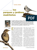 MNU4 Aves de Los Parques y Jardines Madrilenos
