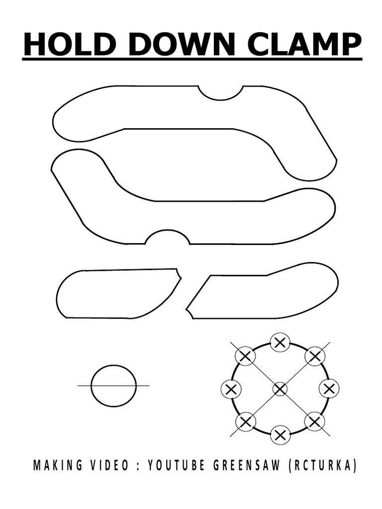 Hold Down Clamp Template atelieryuwa.ciao.jp
