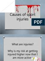 Causes of Sport Injuries