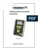 Manual Simulator ECG PS-2110.en - Es