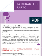 ANALGESIA DURANTEEL PARTO