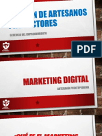 Importancia Marketing Digital - Artesania