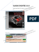 Instalacao Dicatec 3 PDF