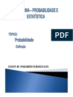 Aula 04 - Probabilidade PDF
