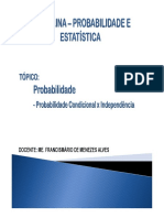 Aula 06 - Prob Condicional X Independência PDF