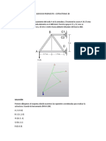 Ejercicio Propuesto - Estructura 3D