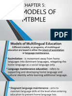 Models of MTB-MLE