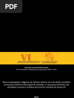 Nove composições religiosas de Zulmira Silvany