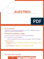 3. Muestreo