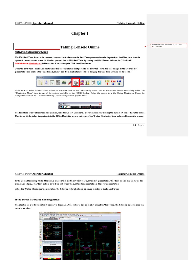 OSPAS-PDD Console Online Guide | PDF | Online And Offline | Server ...
