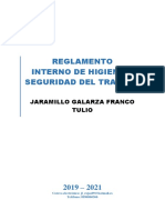 Reglamento Jaramillo Galarza Franco Tulio  21-11-2019