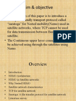 Performance of Nemo in Satellite Networks