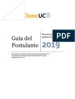 Guia Del Postulante 2019