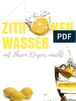 Was ZitronenWasser Mit Ihrem Koerper Macht