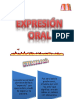 Diapositivas de Expression Oral