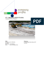 COMPANY PROFILE Gracia Inti Utama