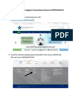 Tutorial Pendaftaran Anggota Perpustakaan Nasional