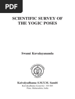 Scientific Survey of The Yogic Poses