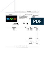 Sample Invoice