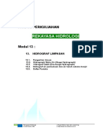 Modul HDR No 13 HIDROGRAF LIMPASAN