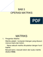 Bab 3 Matriks