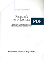 Psicologia de La Lectura Fernando Cuetos - Organized PDF