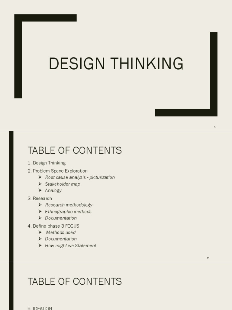 Design Thinking Process Overview | PDF | Design Thinking | Prototype