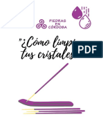 Ebook Limpieza de Cristales de Piedras en Córdoba