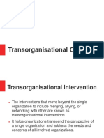 Transorganisational Change