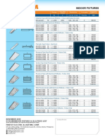 Indoor fixtures operating and pricing guide