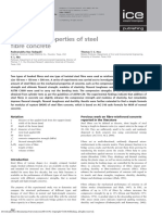 Mechanical Properties of Steel Fiber Concrete