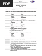 CSS 3rd Quarter Exam