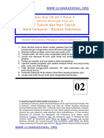Latihan Un Paket2 Bahasa Indonesia SMK Kode 02 PDF