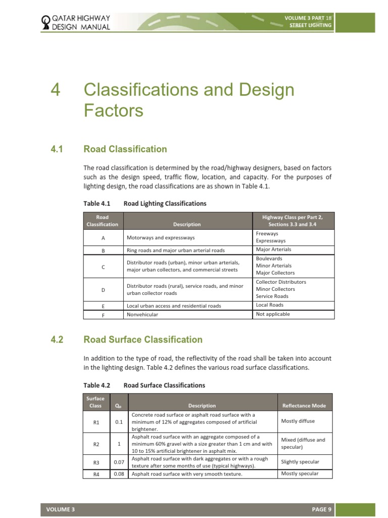 Street Lighting Design Guidelines | PDF | Road Surface | Controlled ...
