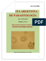 Revista de Parasitologia Arg