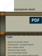 Penyimpanan Darah