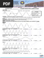 Activity 13 IN SOUND WAVES