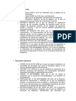 Normativa y recursos educativos para alumnado con necesidades