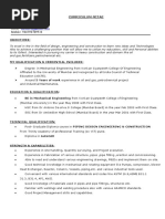 CV (1) For Construction