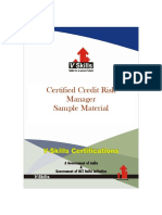 Vs 1133 Certified Credit Risk Manager Reading Material PDF