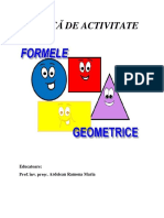 Schita de Act. - Formele Geometrice Gr. MARE