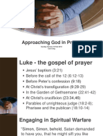 Approaching God in Prayer