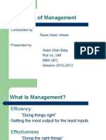 Principles of Management